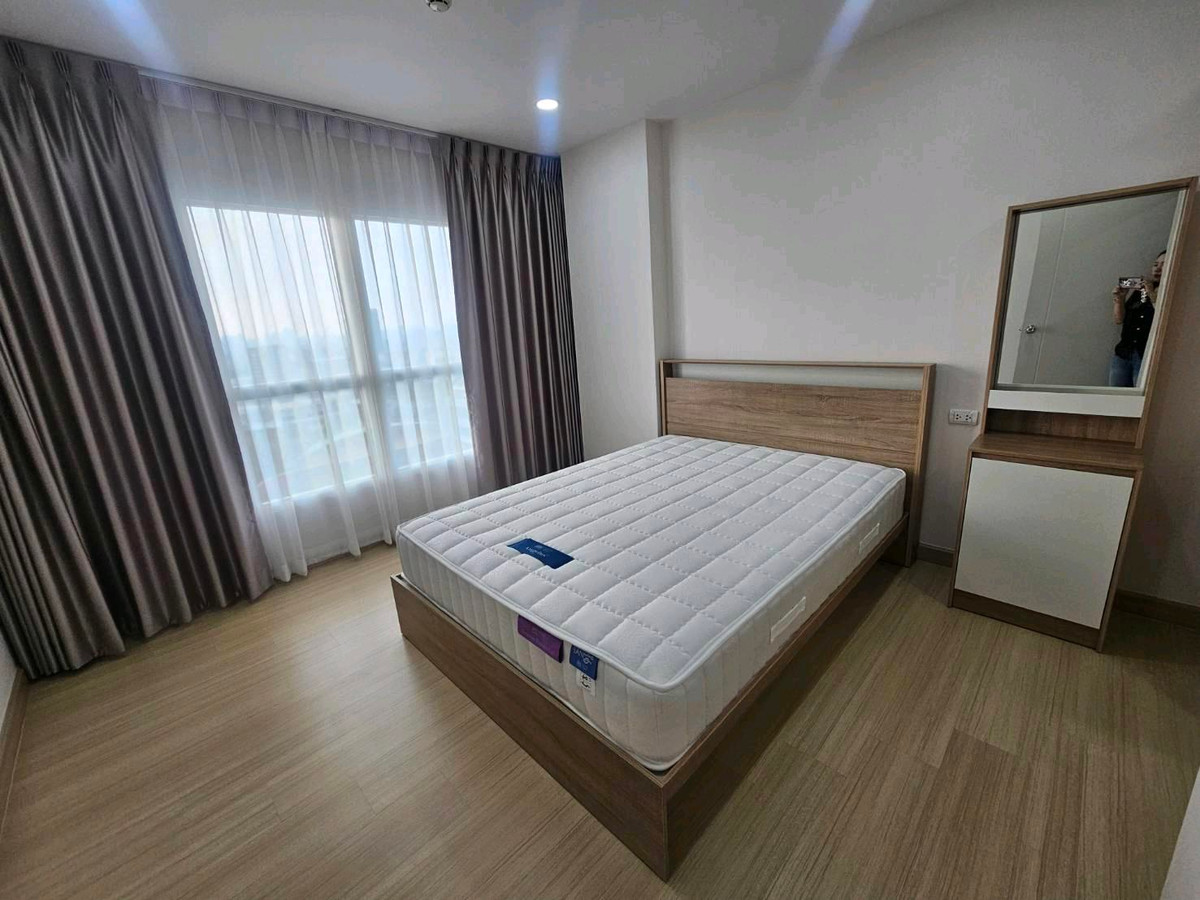 For RentCondoRamkhamhaeng, Hua Mak : Beautiful room, high floor, for rent, 1 bedroom, 1 bathroom, Supalai Veranda Ramkhamhaeng.