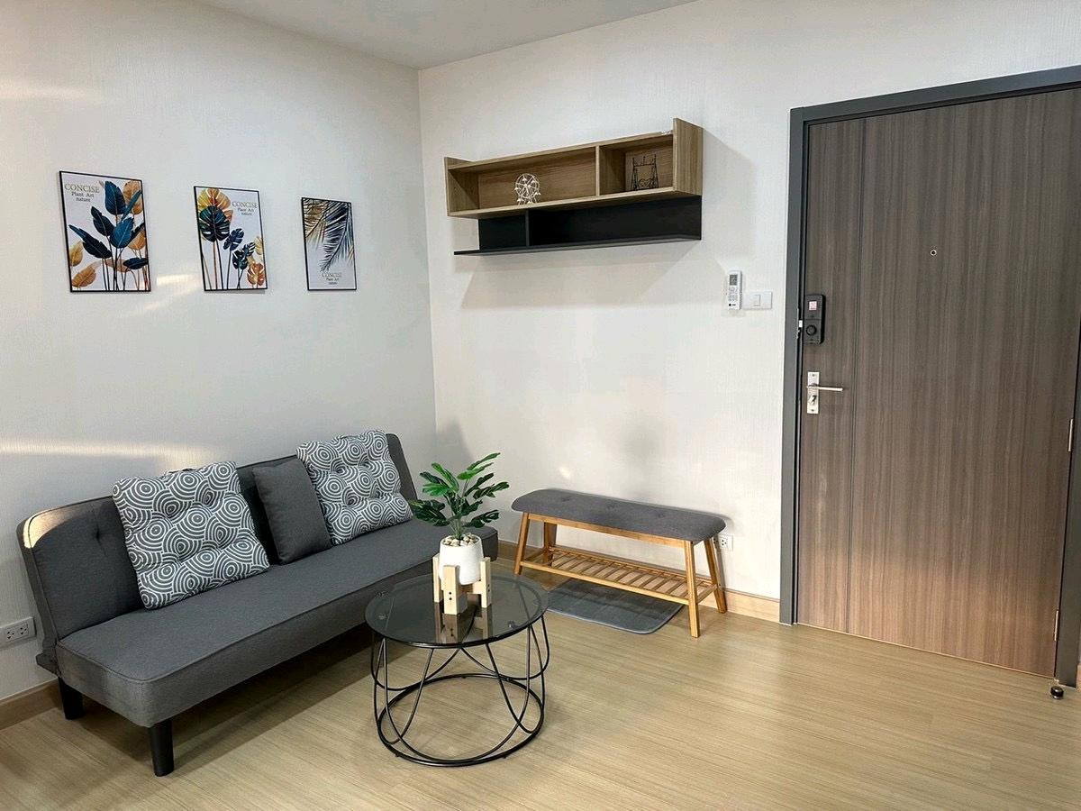 For RentCondoRamkhamhaeng, Hua Mak : Beautiful room, high floor, available for rent, 1 bedroom, 1 bathroom, Supalai Veranda Ramkhamhaeng.