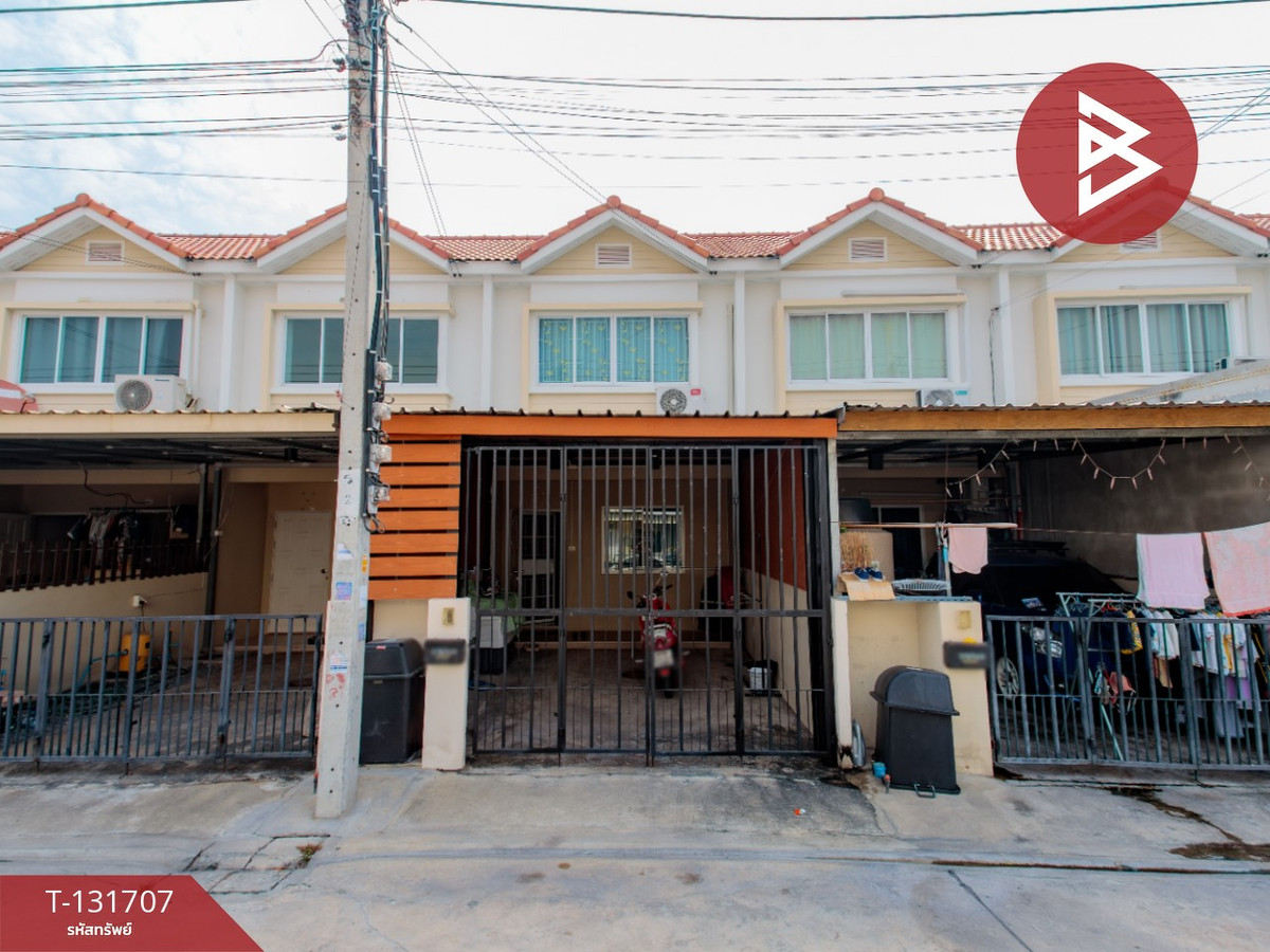 For SaleTownhomeSamut Prakan,Samrong : Townhouse for sale Bhumjai Niwet Village 3, Project 7 Phra Samut Chedi, Samut Prakan