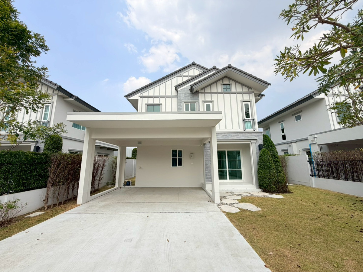 For RentHouseBangna, Bearing, Lasalle : ✨Villaggio 3 Srinakarin-Bangna: Ready to move in, beautifully decorated, fully furnished: near Mega Bangna.