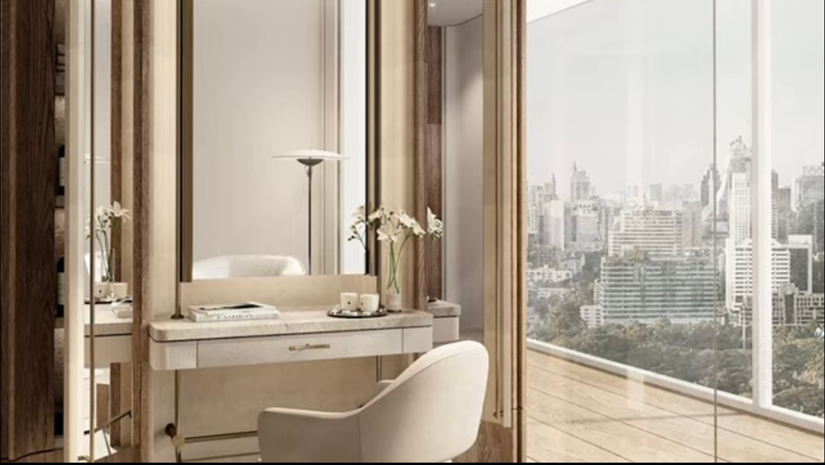 For SaleCondoSilom, Saladaeng, Bangrak : Dusit Residences: 2bed 3bath 117.4sqm. Type B5 4X Fl 46,500,000 Full Lumpini view Am: 0656199198