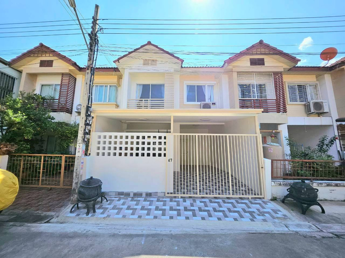 ขายทาวน์โฮมพระราม 2 บางขุนเทียน : 🏡ขายทาวน์เฮ้าส์ หมู่บ้าน พิศาล ท่าข้าม ซอย 28 รีโนเวทสวย พร้อมอยู่ 