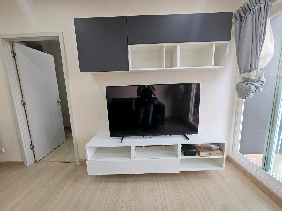 For RentCondoRamkhamhaeng, Hua Mak : Beautiful room, beautiful view, for rent, 2 bedrooms, 2 bathrooms, Supalai Veranda Ramkhamhaeng.