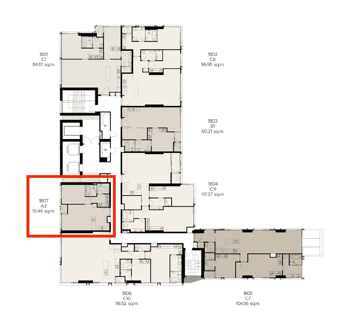 ขายดาวน์คอนโดสีลม ศาลาแดง บางรัก : ROMM คอนแวนต์ — ขาย | มีจำหน่ายแล้ว 1 ห้องนอน (18 ชั้น)