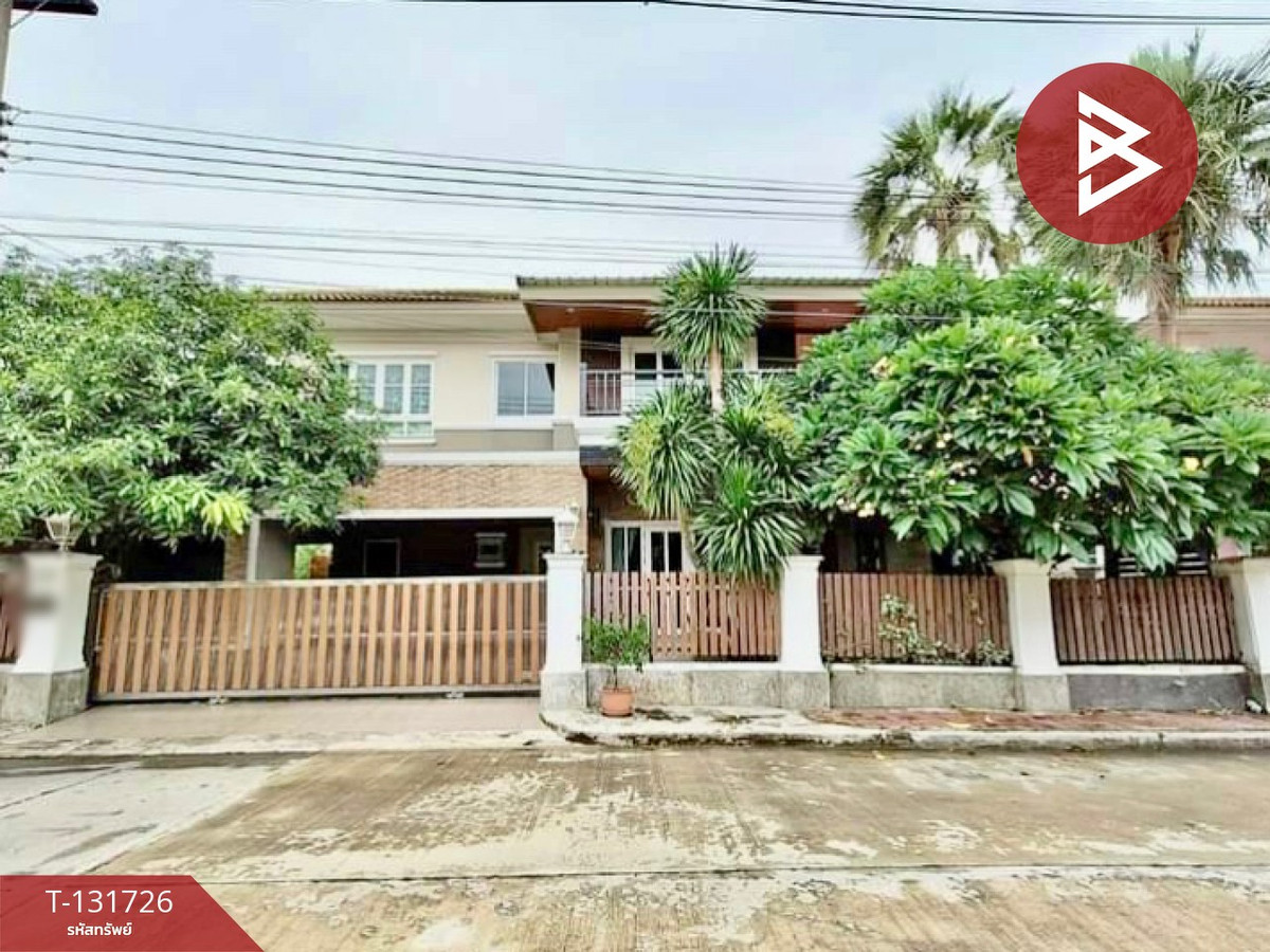 For SaleTownhomePathum Thani,Rangsit, Thammasat : Single house for sale Passorn 2 Village, Rangsit-Khlong 3 (Passorn2 Rangsit-Khlong3), Khlong Luang, Pathum Thani