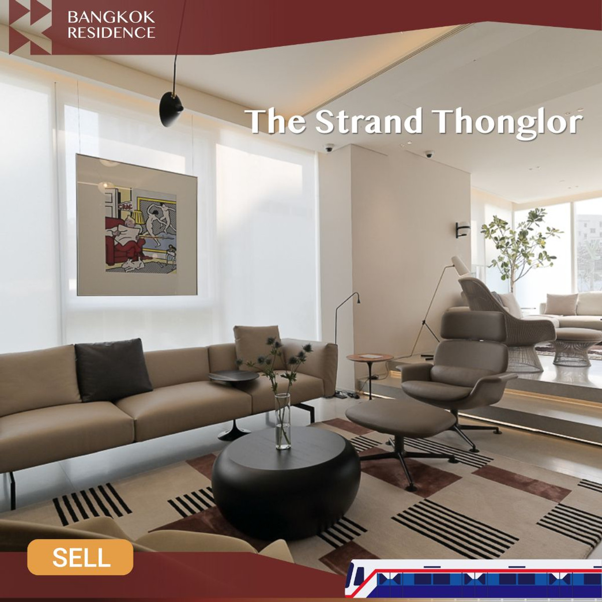 For SaleCondoSukhumvit, Asoke, Thonglor : ❤️‍🔥Special Unit Available -  The Strand Thonglor 🚆 near Bts Thonglor
