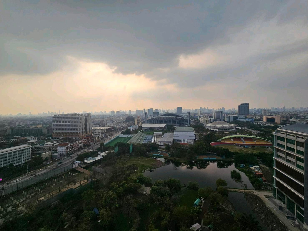 For RentCondoRamkhamhaeng, Hua Mak : Beautiful room, high floor, for rent, 1 bedroom, 1 bathroom, Supalai Veranda Ramkhamhaeng.