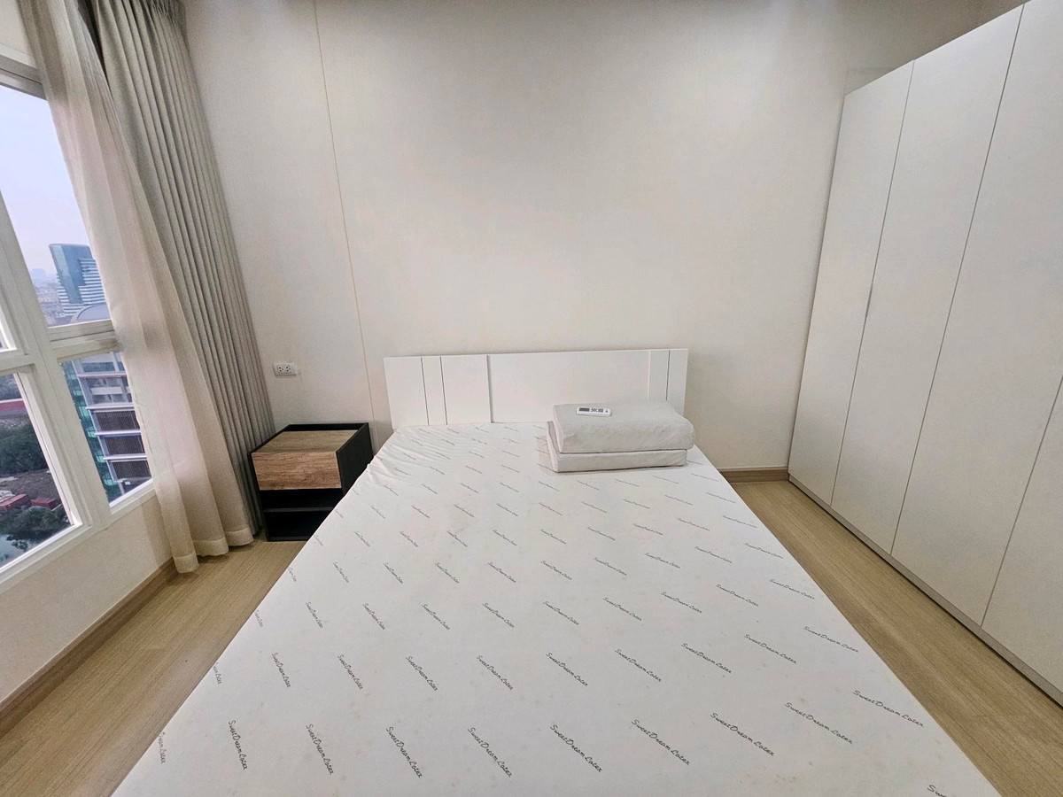 For RentCondoRamkhamhaeng, Hua Mak : Beautiful room, beautiful view, for rent, 2 bedrooms, 2 bathrooms, Supalai Veranda Ramkhamhaeng.