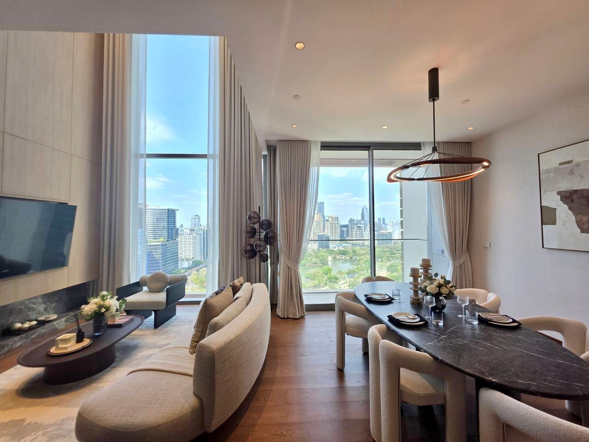 For SaleCondoSilom, Saladaeng, Bangrak : Dusit Parkside: Duplex 2bed 2.5bath 115.78sqm. 50,550,000