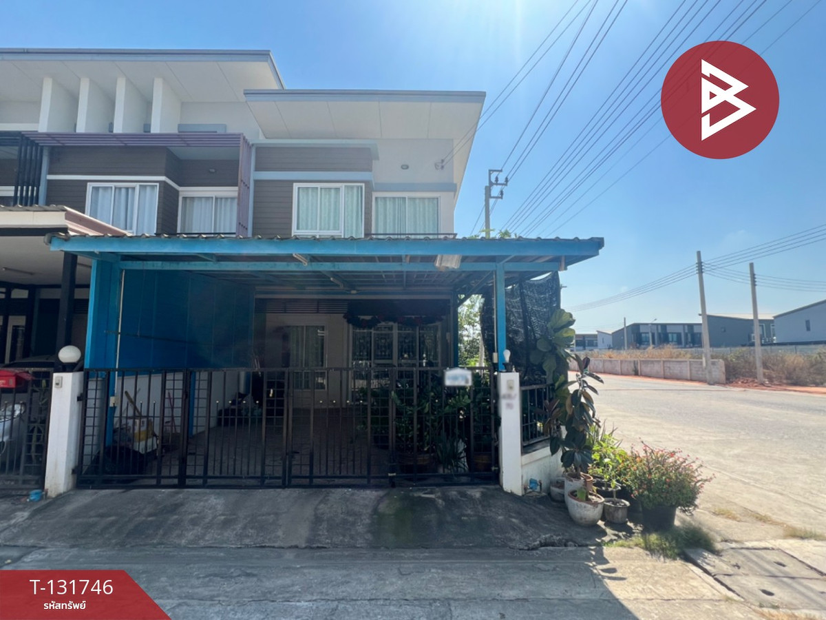 For SaleTownhomeLadkrabang, Suwannaphum Airport : Townhouse for sale Flora Ville Chalong Krung61 Village, Lat Krabang, Bangkok