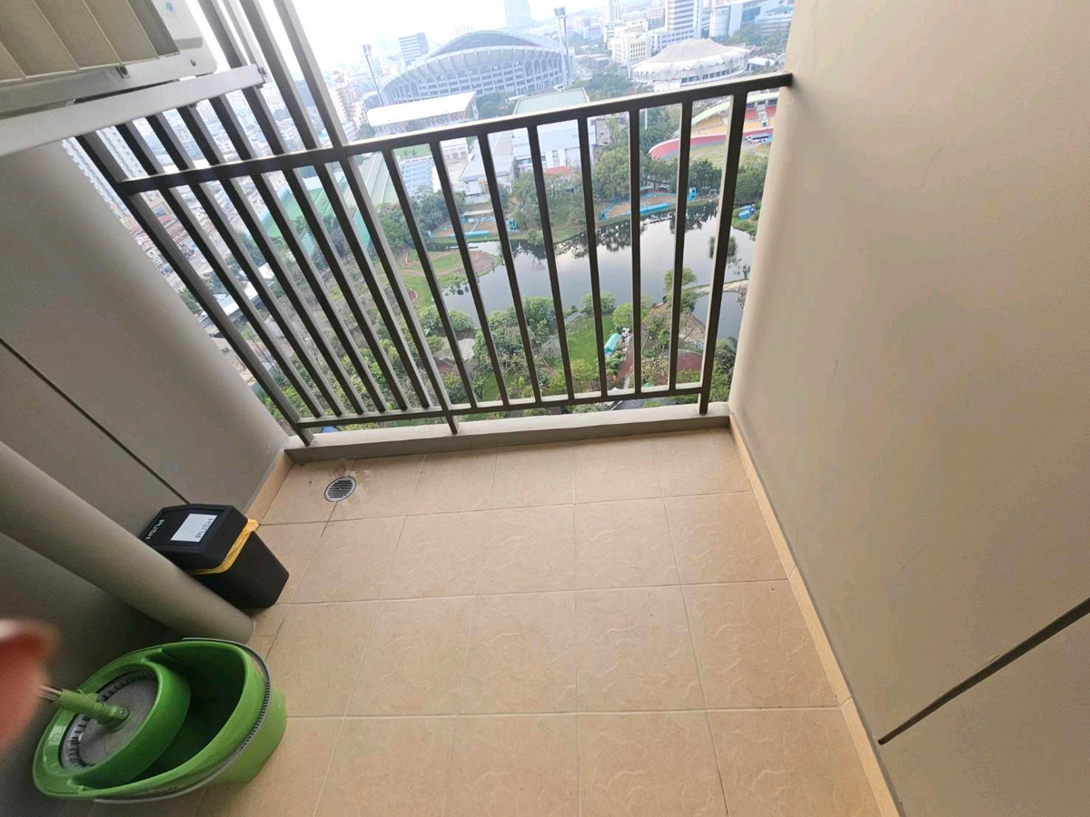 For RentCondoRamkhamhaeng, Hua Mak : Beautiful room, high floor, for rent, 1 bedroom, 1 bathroom, Supalai Veranda Ramkhamhaeng.