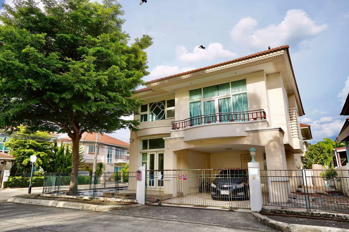 For SaleHouseVipawadee, Don Mueang, Lak Si : Corner house, 72 sq m, 3 bedrooms, 3 bathrooms, 2-story detached house, Supalai Ville, Lak Si, Don Mueang.