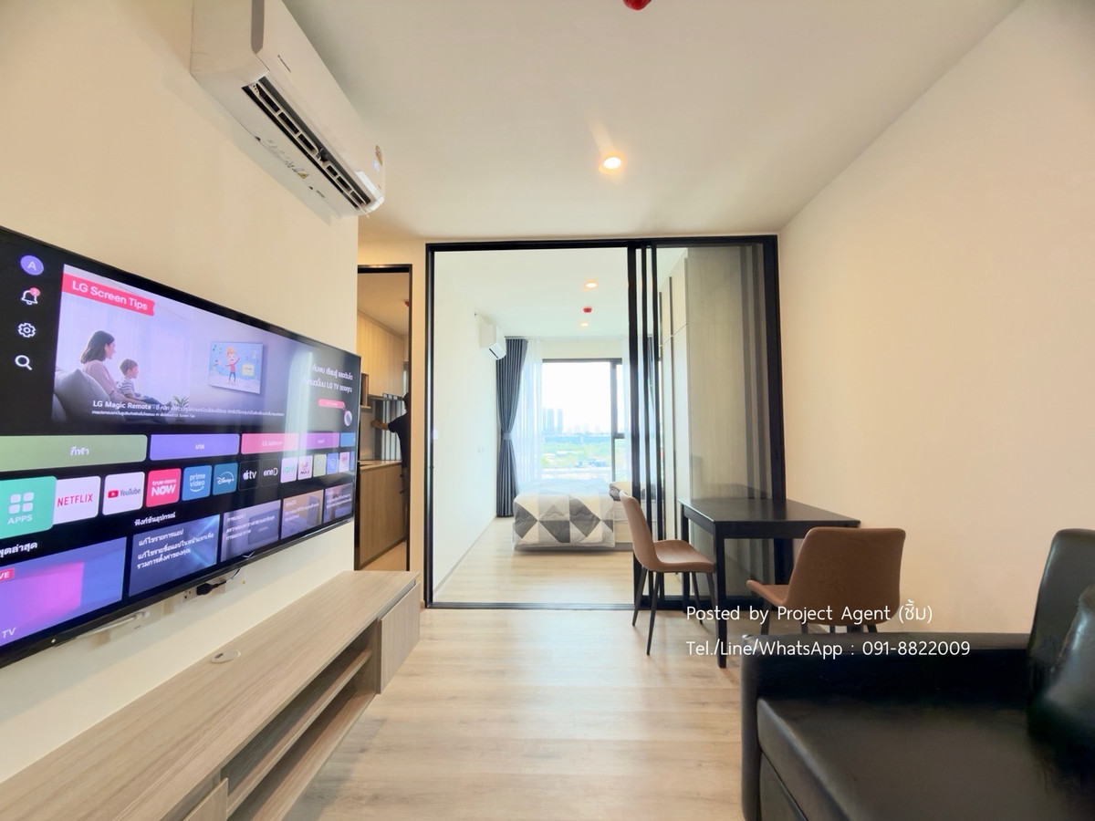 For RentCondoBangna, Bearing, Lasalle : 𝐅𝐨𝐫 𝐑𝐞𝐧𝐭 🌳𝐎𝐫𝐢𝐠𝐢𝐧 𝐏𝐥𝐚𝐜𝐞 𝐁𝐚𝐧𝐠𝐧𝐚 New condo, new room 🎉 