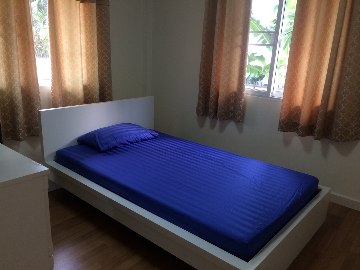 ให้เช่าบ้านลาดกระบัง สุวรรณภูมิ : ให้เช่าบ้านสวยหมู่บ้านชวนชื่น อ่อนนุช ถนนสุขาภิบาล 2  ขนาด 52 ตรว. ราคาเช่า 40,000 บาท/เดือน