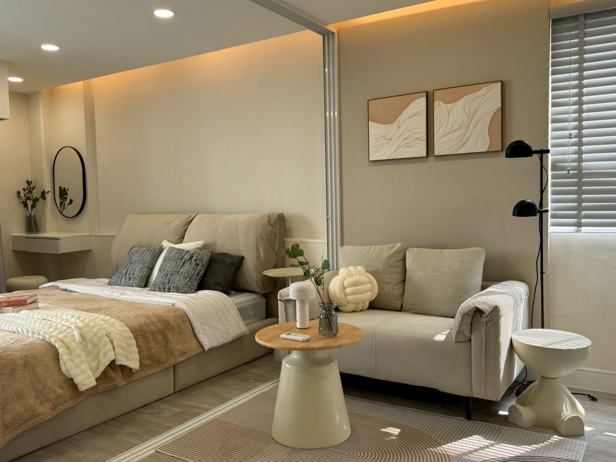 ขายคอนโดลาดพร้าว101 แฮปปี้แลนด์ : K-6719 ห้องมุม ✨️ ขายด่วน ! city villa ตกแต่งใหม่ พร้อมอยู่