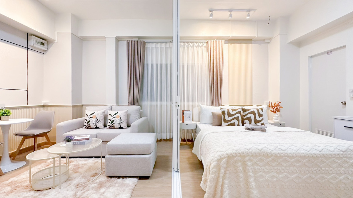 For SaleCondoSeri Thai, Ramkhamhaeng Nida : 🚏Condo in Ramkhamhaeng area, spacious room, installments starting at only ❹,🅧🅧🅧 baht 💖🤩