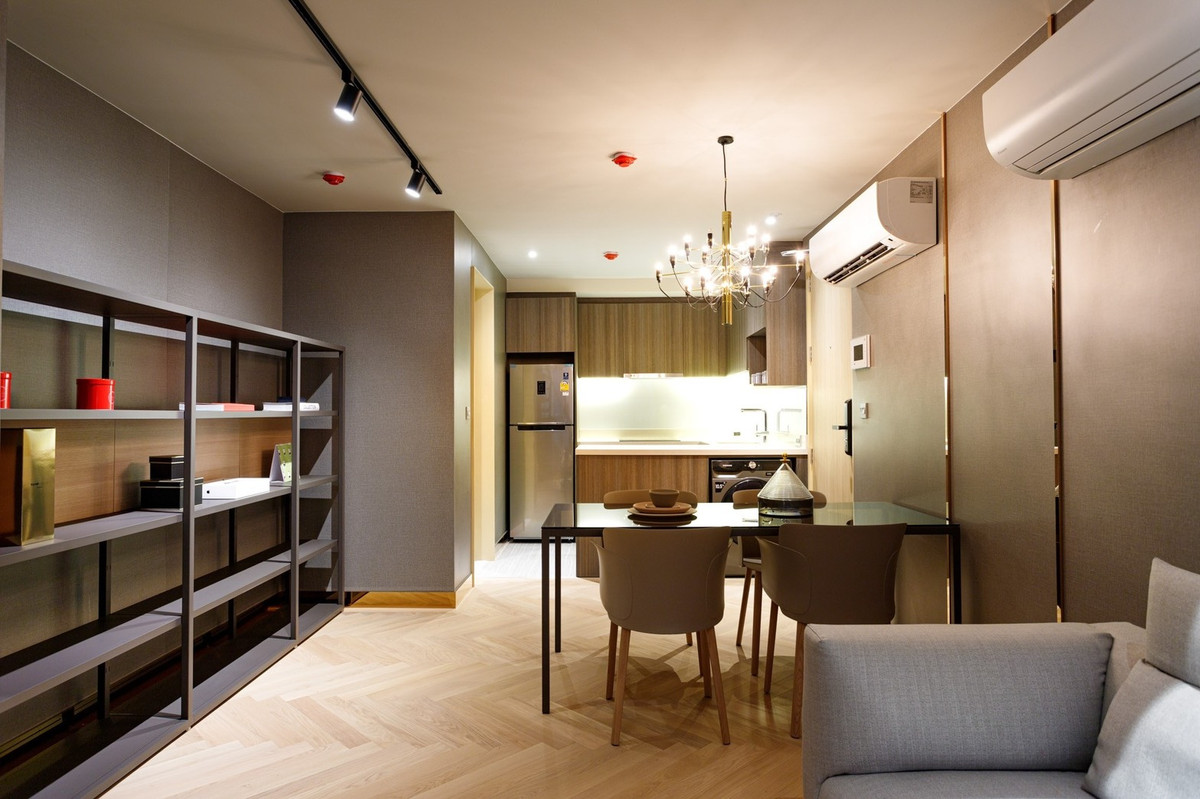 For SaleCondoSukhumvit, Asoke, Thonglor : Duplex 1 bedroom condo at S47 Sukhumvit 47 project, Contact 062-496-6454