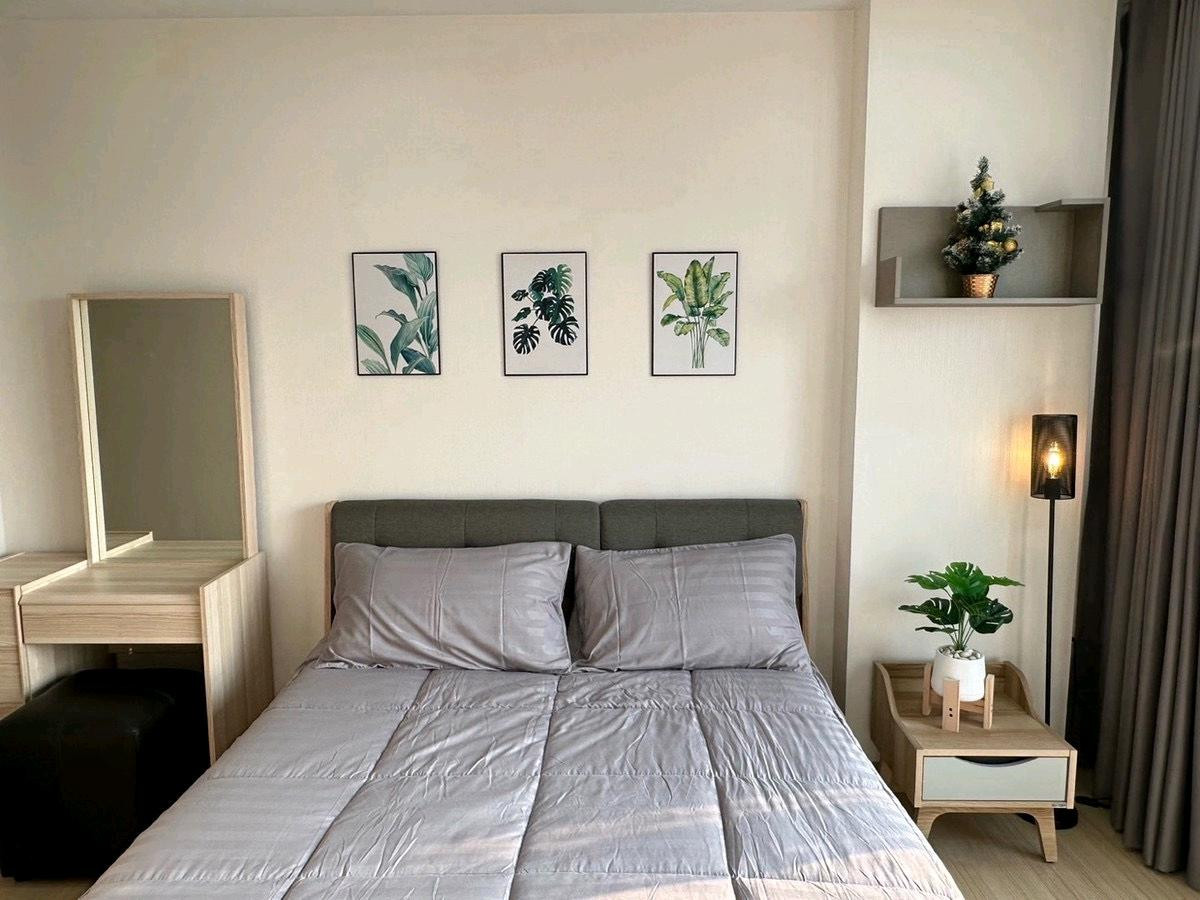 For RentCondoRamkhamhaeng, Hua Mak : Beautiful room, high floor, available for rent, 1 bedroom, 1 bathroom, Supalai Veranda Ramkhamhaeng.