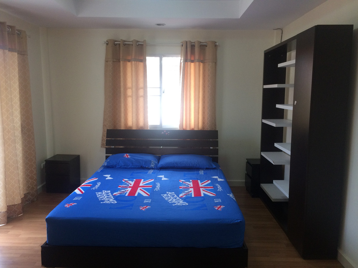 ให้เช่าบ้านลาดกระบัง สุวรรณภูมิ : ให้เช่าบ้านสวยหมู่บ้านชวนชื่น อ่อนนุช ถนนสุขาภิบาล 2  ขนาด 52 ตรว. ราคาเช่า 40,000 บาท/เดือน