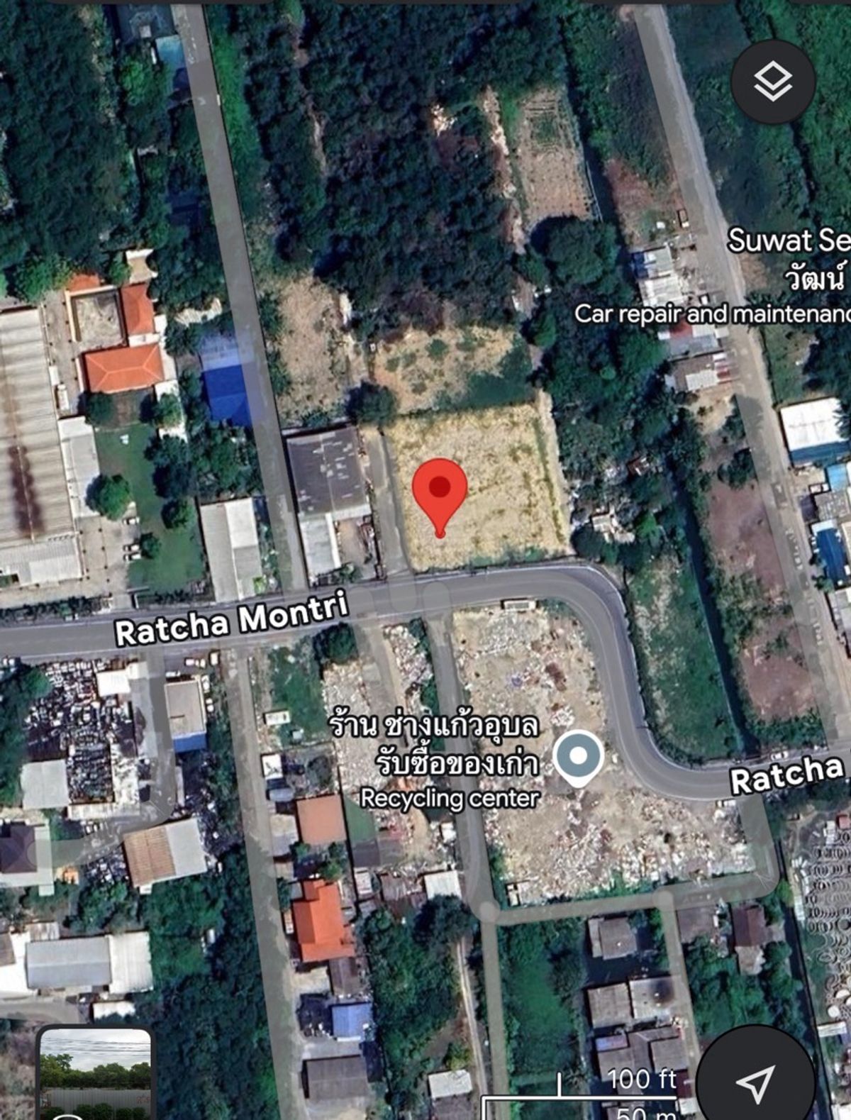 For RentLandBang kae, Phetkasem : ให้️ Rent a plot of land 200 - 260 square wah on Soi Ratchamontri, 600 meters from SISB Thonburi International School ⭐️