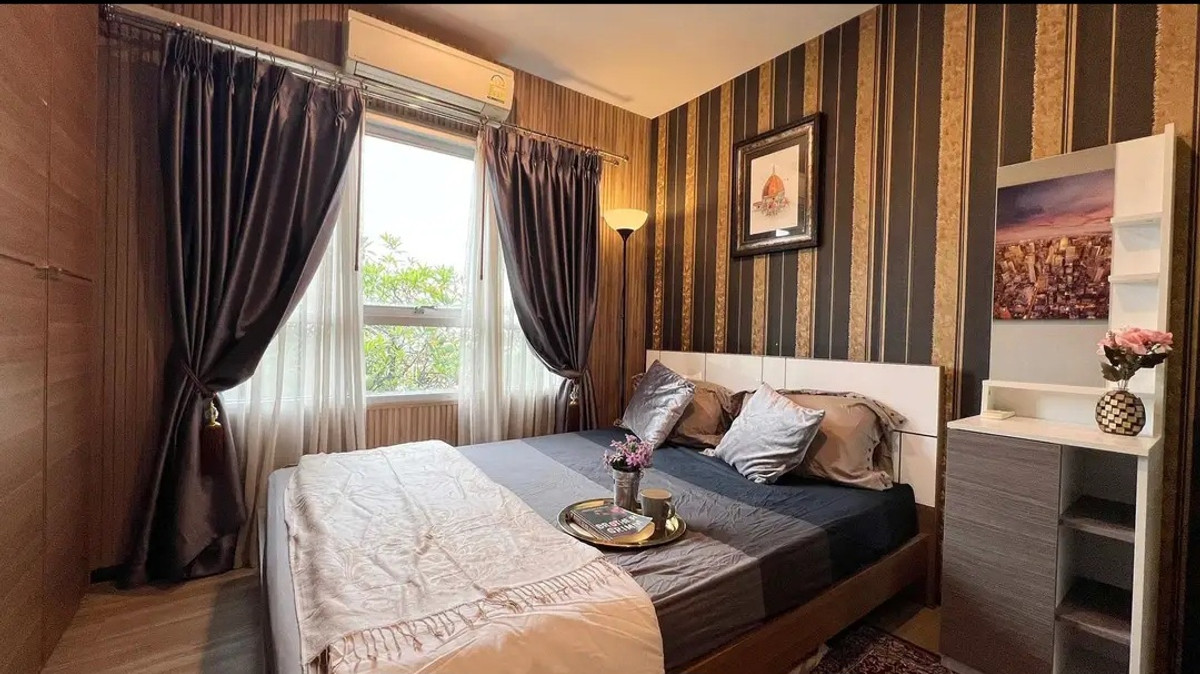 For RentCondoRama 2, Bang Khun Thian : Condo for rent Origins Bangmod-Rama 2, beautiful room, ready to move in, Fully Furnished.