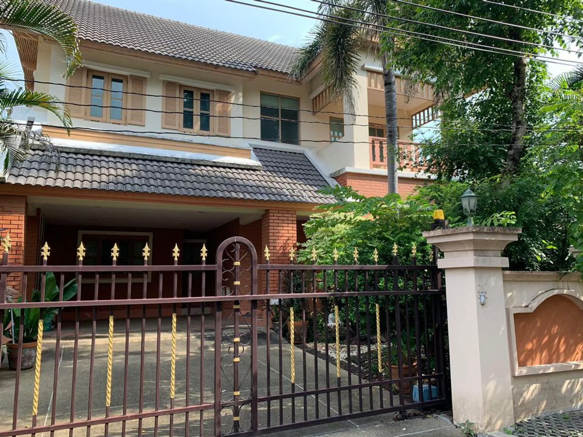 ให้เช่าบ้านพระราม 5 ราชพฤกษ์ บางกรวย : บ้านเดี่ยว 107ตรว. 5นาทีถึง DBS พระราม5 ขนาด 5ห้องนอน มีห้องแม่บ้านตางหาก