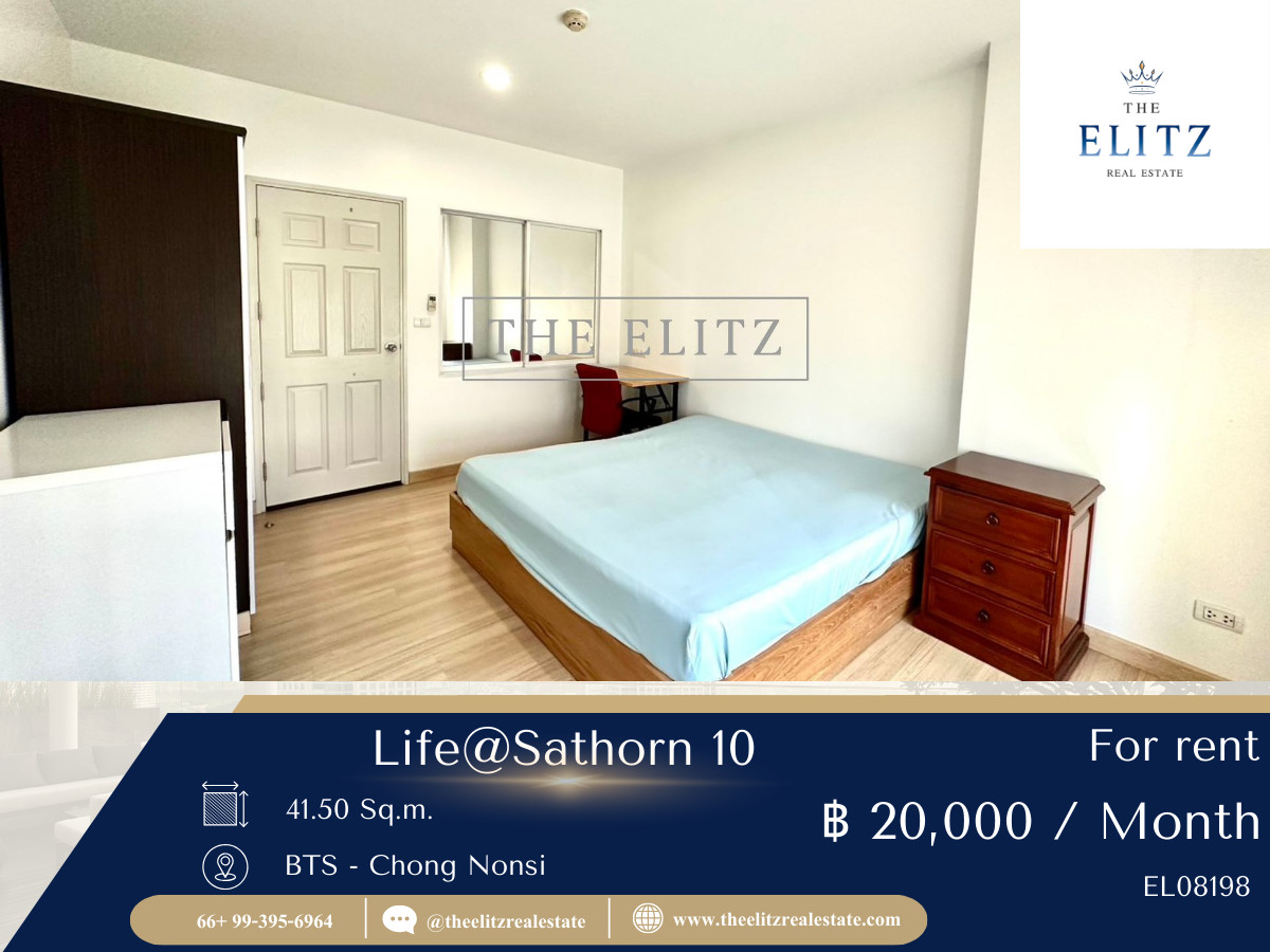 For RentCondoSathorn, Narathiwat : ✨ Live the Sathon Vibe! Rent Life@Sathorn 10 beautiful rooms, super hip location, easy walk to Not Just Another Cup 💕