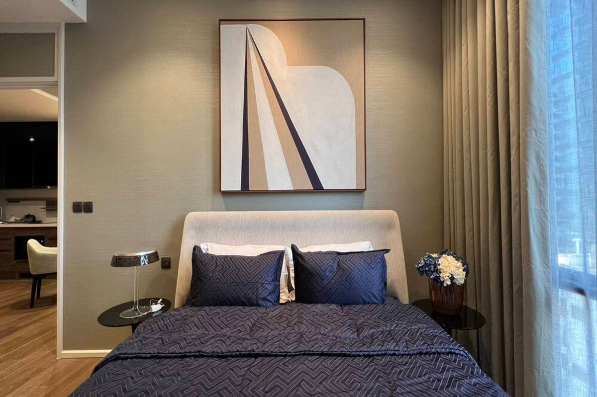 For RentCondoWitthayu, Chidlom, Langsuan, Ploenchit : 🔥 For Rent !! big size, There is a bathtub, rare item !! 🔥 Code C20260100043..........MUNIQ Langsuan, 1 bedroom, 1 bathroom, furnished, ready to move in📣📣