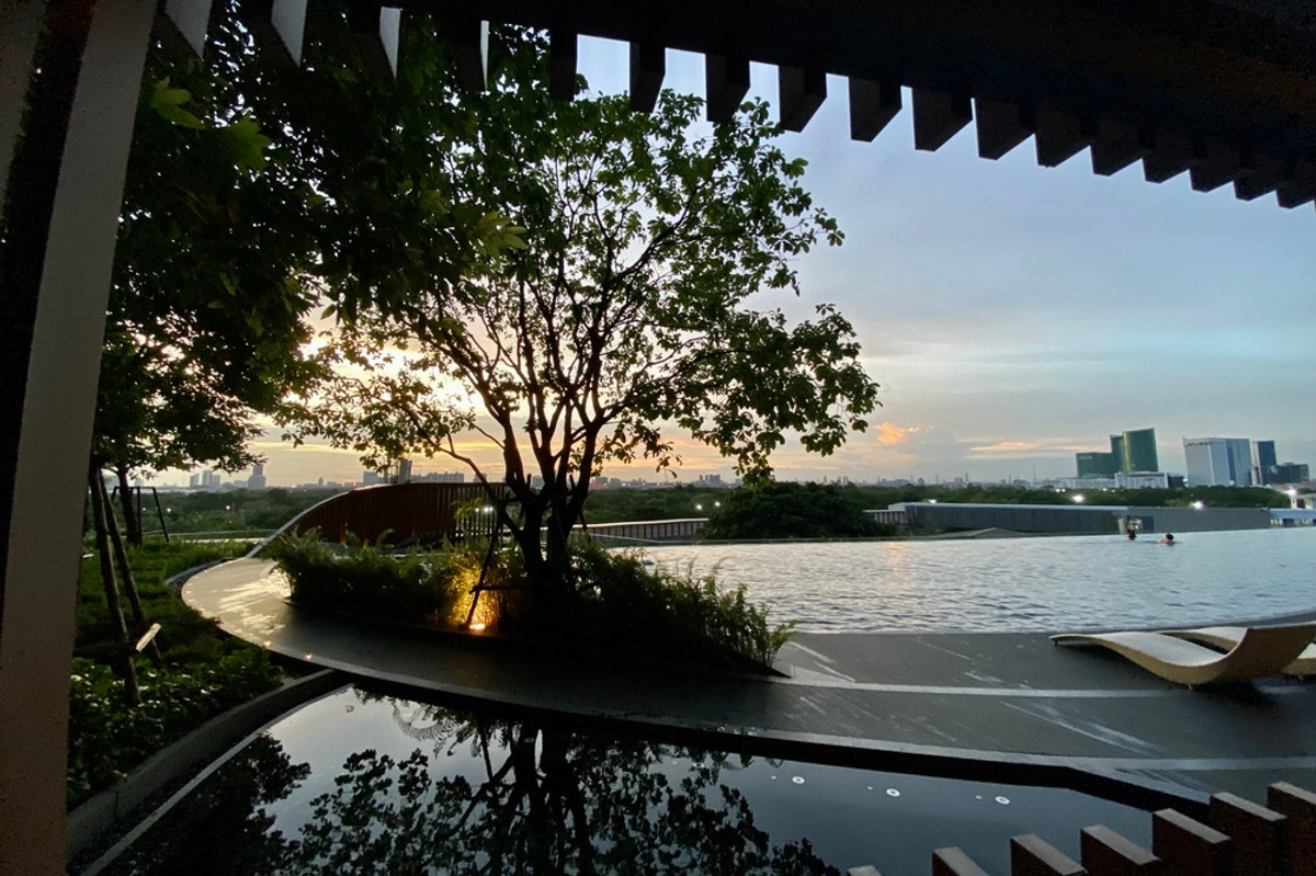 For SaleCondoSapankwai,Jatujak : 🔥 Sale with tenant !! garden view / pool view, rare item !! 🔥 Code C20230208482..........The Line Jatujak - Mochit, 3 bedroom, 2 bathroom, furnished, Special Deal!!📣📣