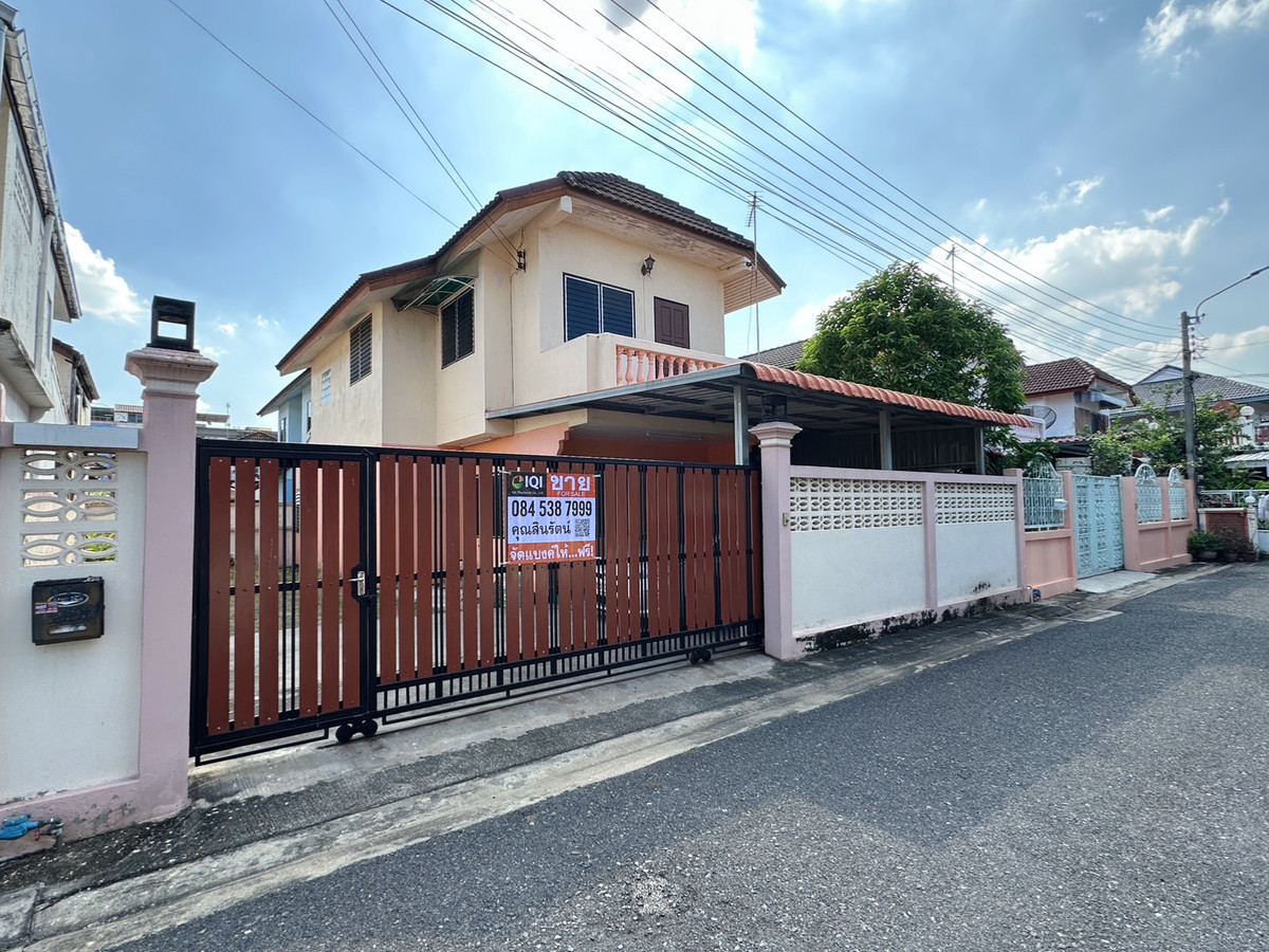 ขายบ้านนวมินทร์ รามอินทรา : ขายบ้านเดี่ยว 2 ชั้น หมู่บ้านอัมรินทร์นิเวศน์ 3 ผัง 1 ถนนสายไหม 13 (ซอยย่อย 4/2)