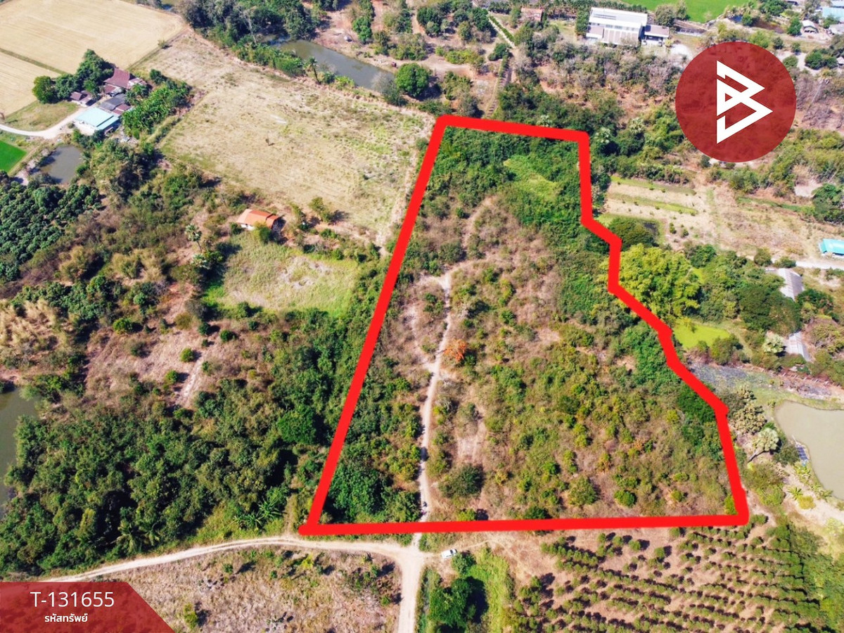 For SaleLandSuphan Buri : Land for sale, area 10 rai 1 ngan 87 sq m, Taling Chan, Suphanburi.