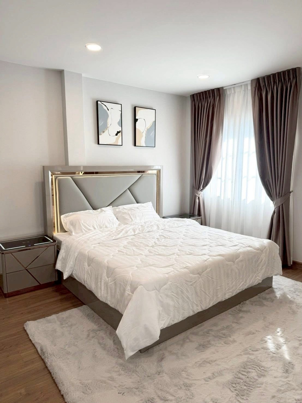 For RentHouseBangna, Bearing, Lasalle : ✨ [𝐅𝐎𝐑 𝐑𝐄𝐍𝐓] Brand new detached house. No one has ever moved in! Beautiful built-in decoration With garden area next to the house Near the club house