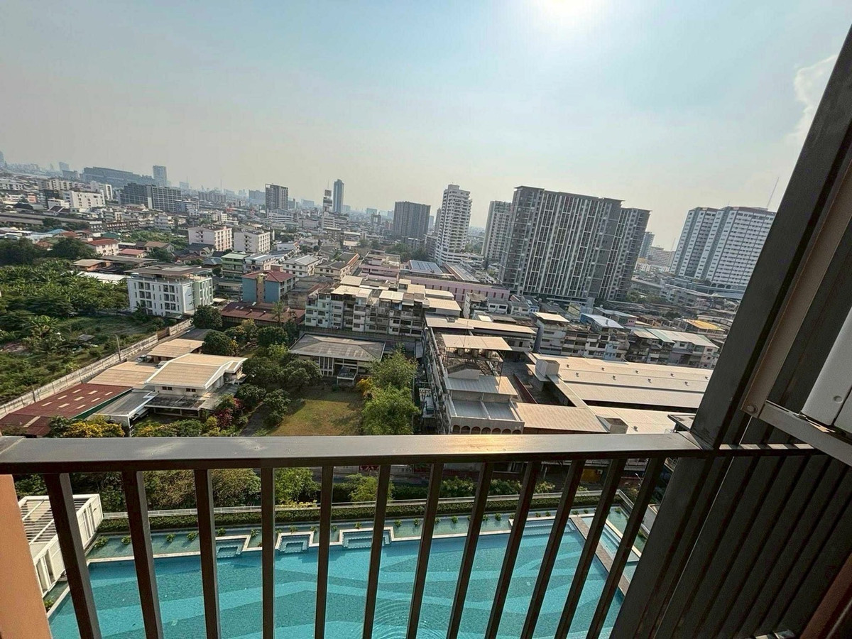 ให้เช่าคอนโดปิ่นเกล้า จรัญสนิทวงศ์ : @condocurator 📍ให้เช่า The Parkland Charan - Pinklao วิวสระพร้อมเข้าอยู่ [PM0277] 