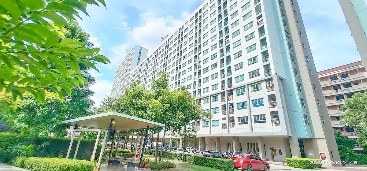 ขายคอนโดเสรีไทย-นิด้า : 1 ห้องนอน 1 ห้องน้ำ เฟอร์นิเจอร์ครบ  