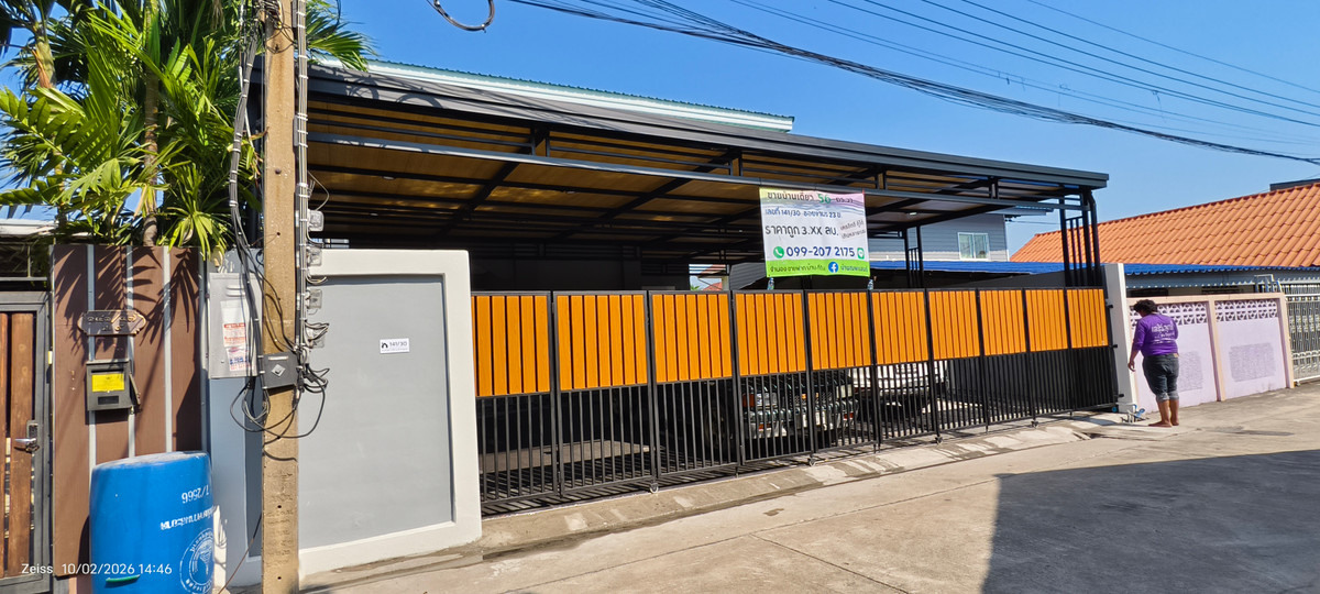 ขายบ้านปทุมธานี รังสิต ธรรมศาสตร์ : ขายบ้านเดี่ยว2ชั้น โฉนด 56 วา ซอยลำลูกกา 3 จามรเดชเจริญ ใกล้สถานีรถไฟฟ้าคูคต ใกล้ รีโนเวทใหม่ทั้งหลัง 