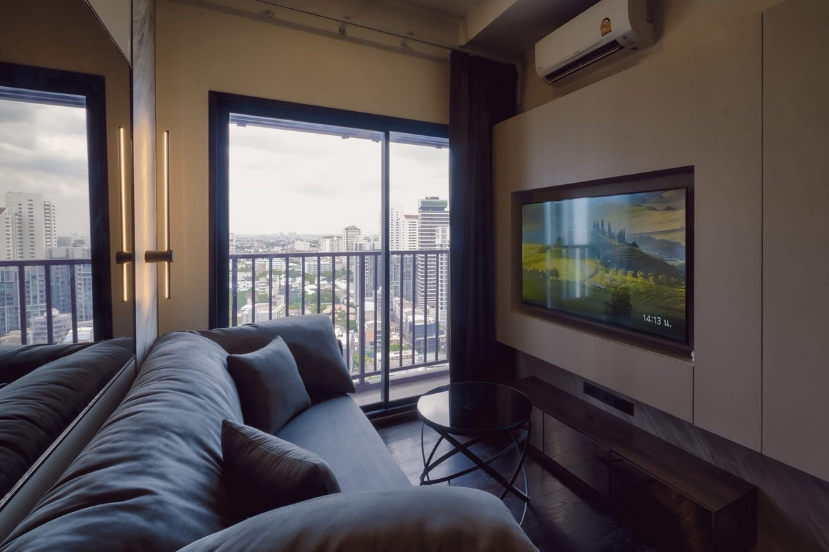 ให้เช่าคอนโดสุขุมวิท อโศก ทองหล่อ : Park Origin ทองหล่อ ✨- 1 ห้องนอน ชั้นสูง | ตกแต่งพร้อมอยู่ | ใจกลางทองหล่อ