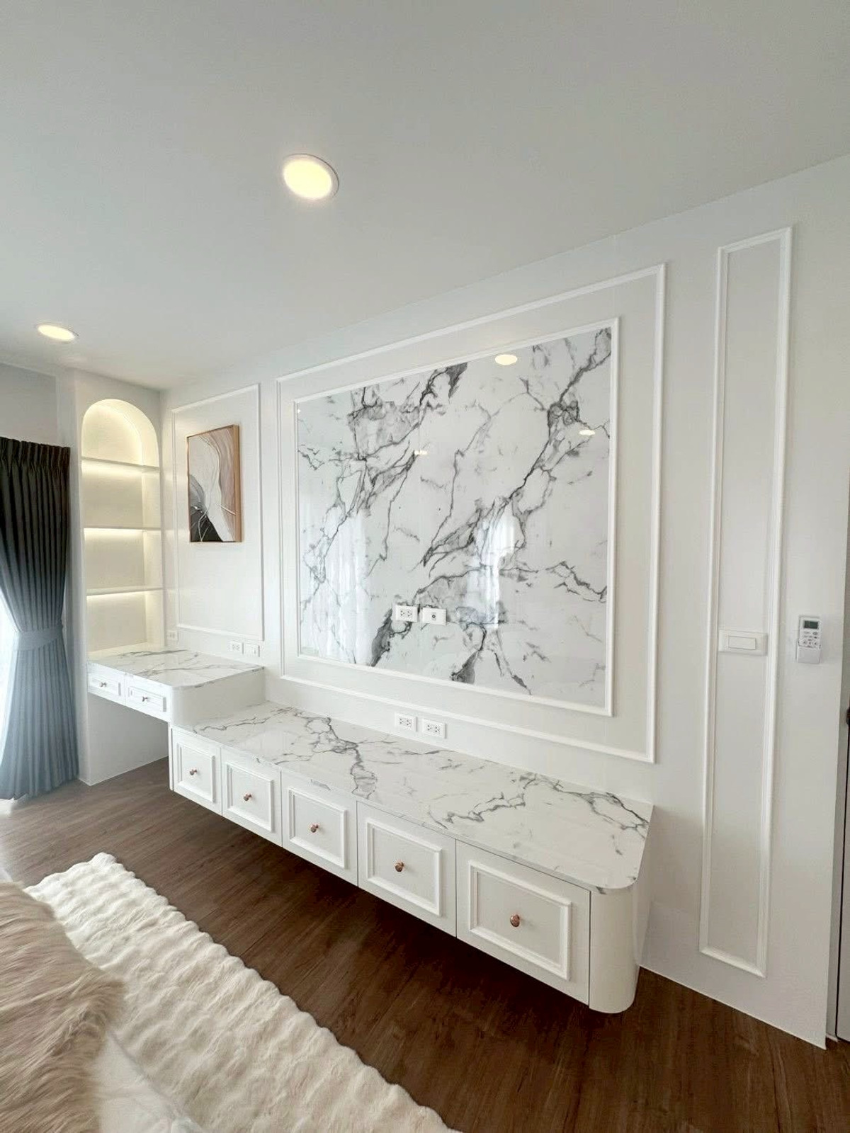 For RentHouseBangna, Bearing, Lasalle : ✨ [𝐅𝐎𝐑 𝐑𝐄𝐍𝐓] Brand new detached house. No one has ever moved in! Beautiful built-in decoration With garden area next to the house Near the club house