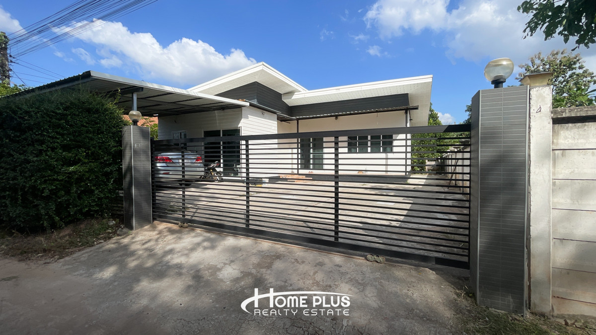 For SaleHouseKorat Nakhon Ratchasima : Single-storey detached house Kham Thale So District, Nakhon Ratchasima, near Kham Thale So Police Station.