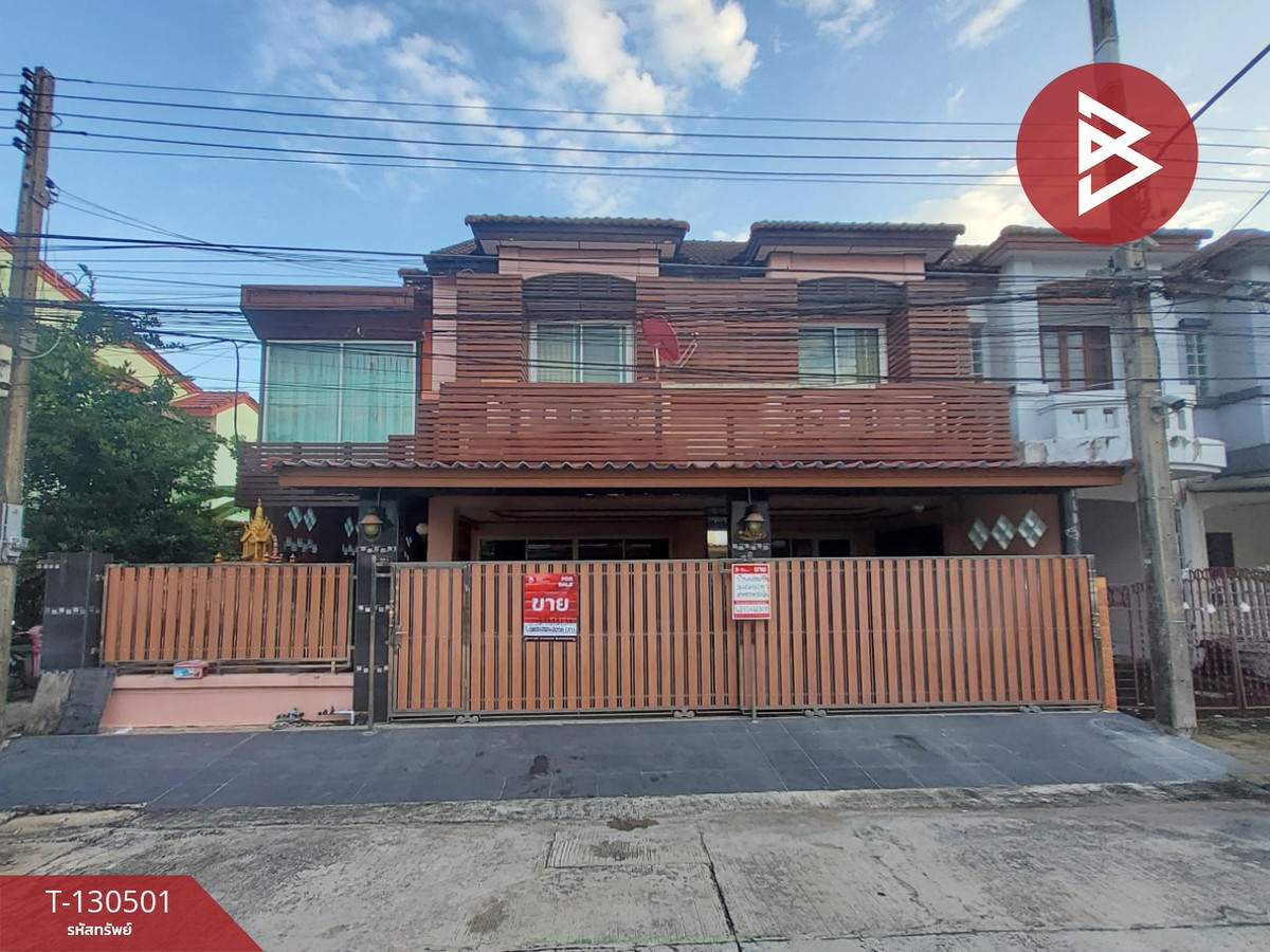 For SaleTownhomePathum Thani,Rangsit, Thammasat : Townhouse for sale Busarin Village, Rangsit-Khlong 2, Pathum Thani