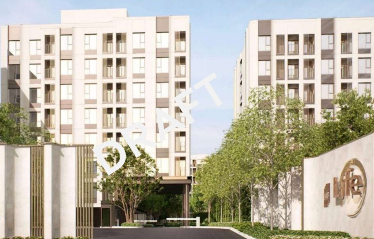 For SaleCondoRatchadapisek, Huaikwang, Suttisan : New 2 bedroom condo project at Life Ratchada-Rama 9, Contact 062-496-6454