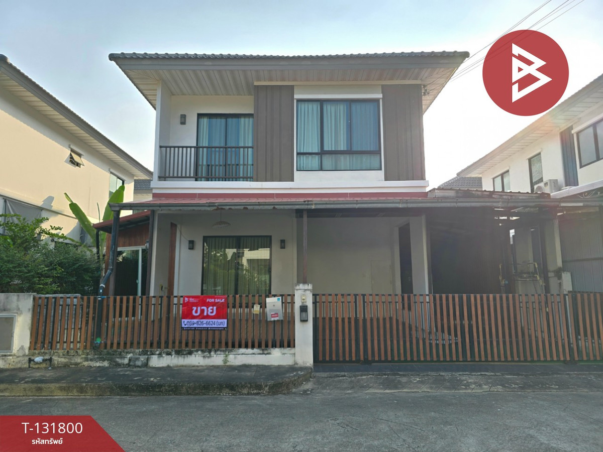 For SaleHouseChachoengsao : Single house for sale Modi Villa Village Lat Krabang-Suvarnabhumi Chachoengsao