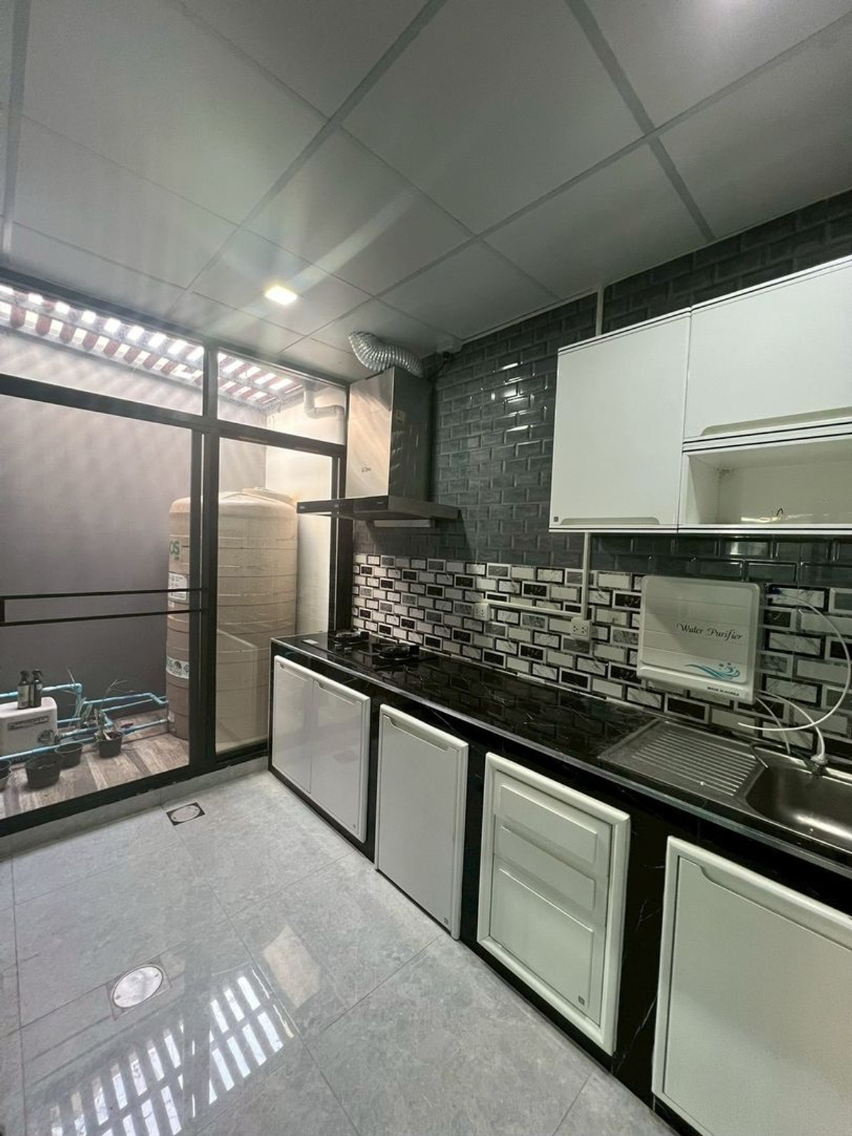 For SaleTownhomeBangna, Bearing, Lasalle : 20 sq m, 3 bedrooms, 2 bathrooms, 2-story townhome, Patio Bangna Wongwaen.