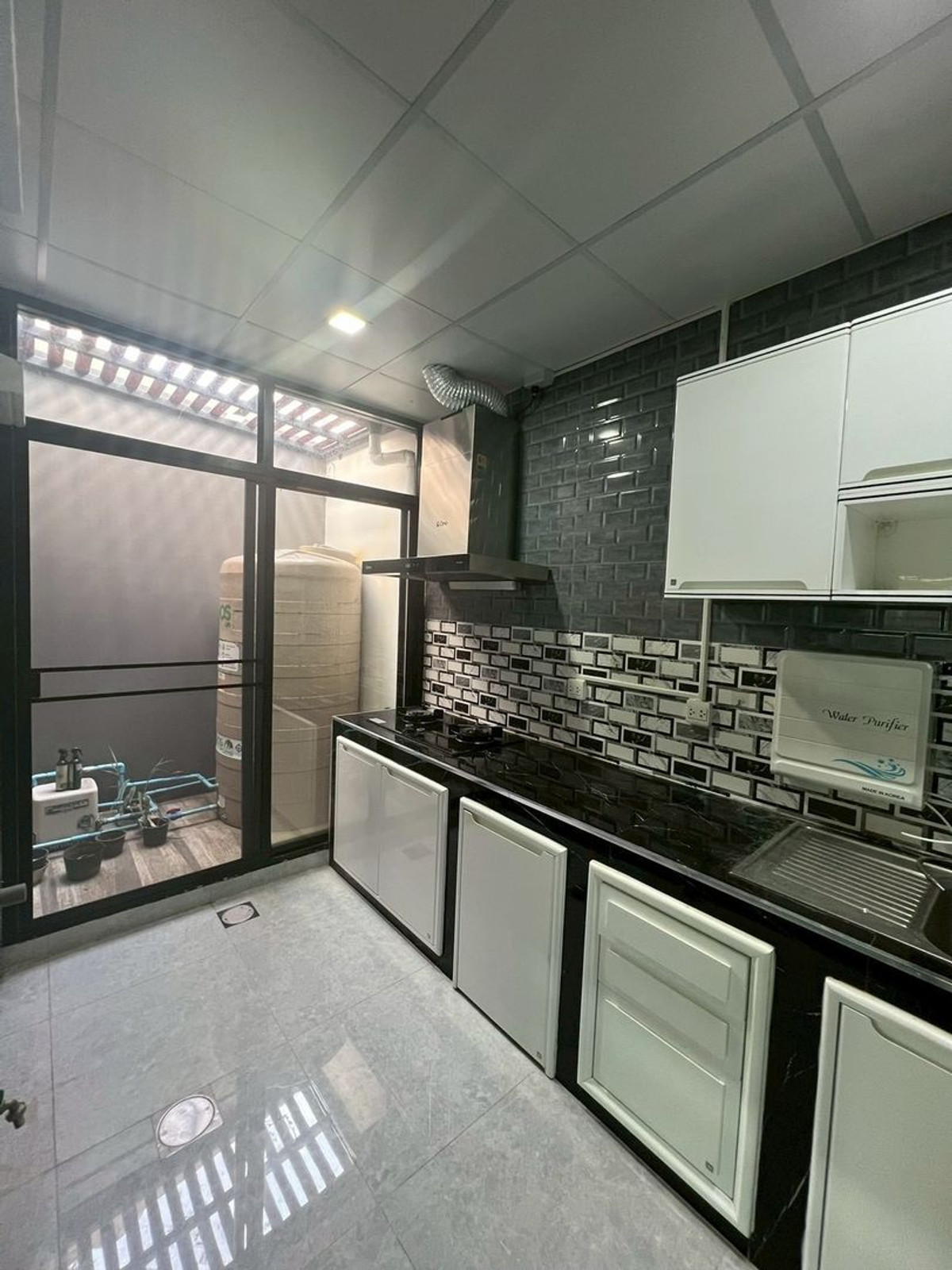 For SaleTownhomeBangna, Bearing, Lasalle : 20 sq m, 3 bedrooms, 2 bathrooms, 2-story townhome, Patio Bangna Wongwaen.