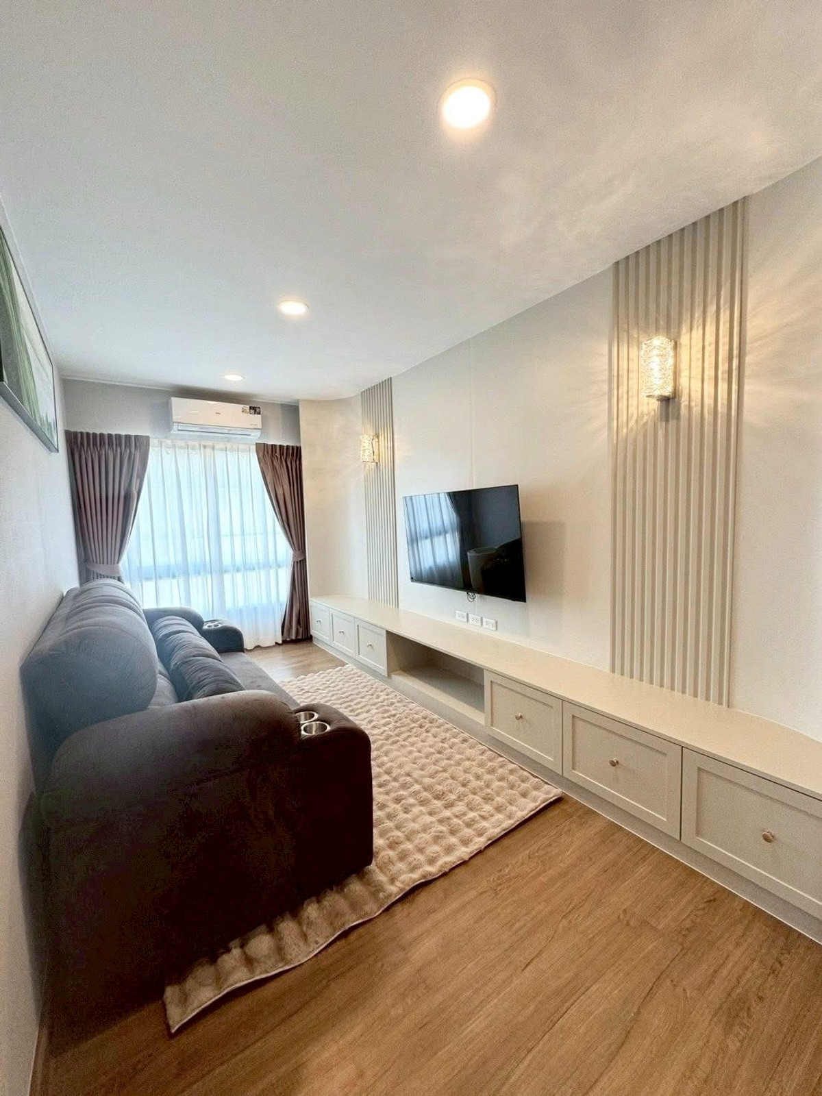 For RentHouseBangna, Bearing, Lasalle : ✨ [𝐅𝐎𝐑 𝐑𝐄𝐍𝐓] Brand new detached house. No one has ever moved in! Beautiful built-in decoration With garden area next to the house Near the club house