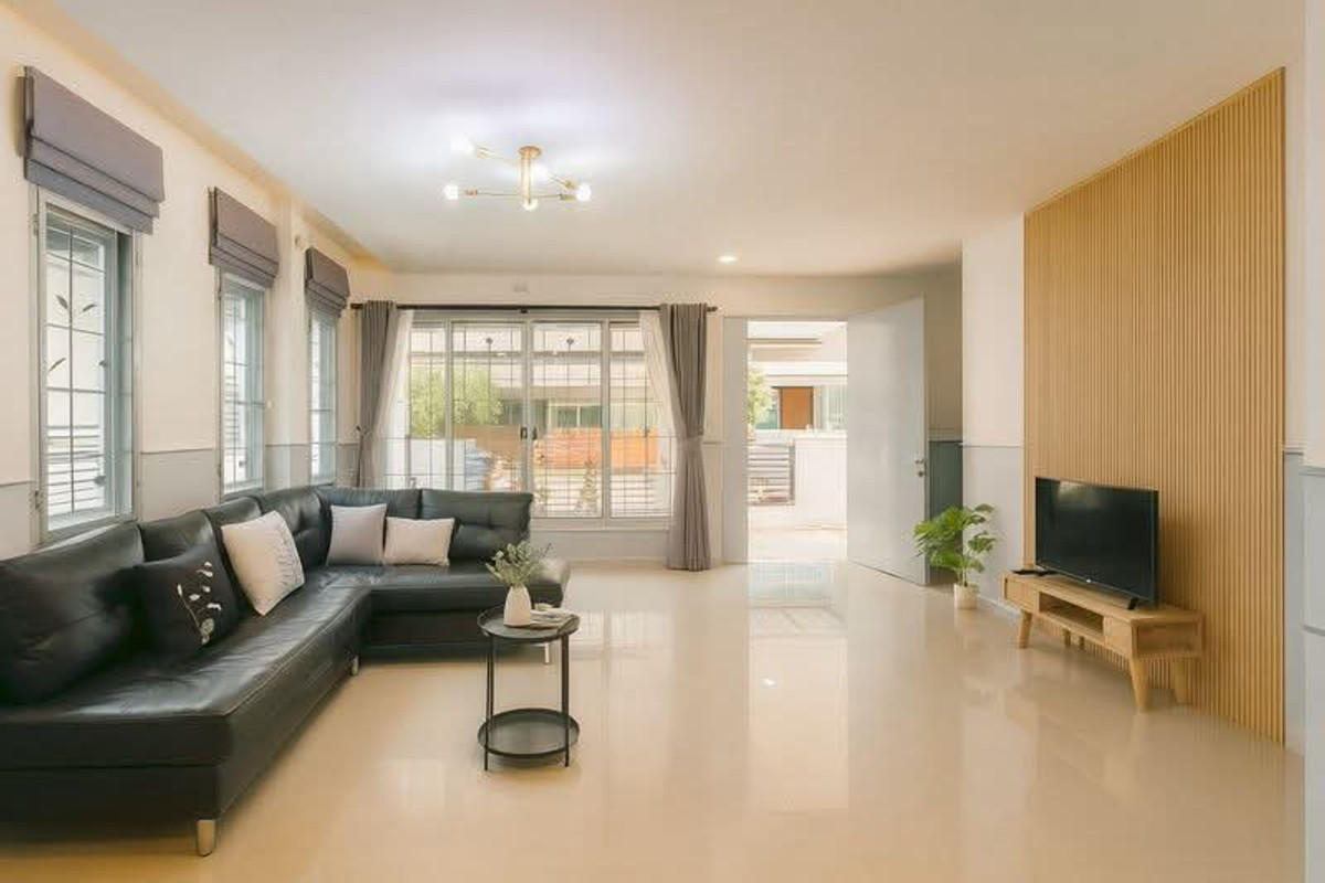 ให้เช่าบ้านเอกชัย บางบอน : ME2500637 🔥 ของดีหลุดราคา! บ้านเดี่ยวหรู 2 ชั้น  Motto กาญจนาภิเษก-พระราม 2 เฟอร์ครบ ลากกระเป๋าเข้าอยู่ได้ทันที 🧳🏡