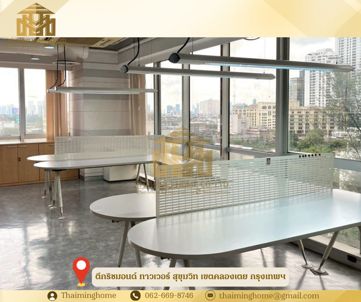 For RentShop HouseKhlongtoei, Kluaynamthai : Office for Rent – ​​Richmond Tower, Sukhumvit, Khlong Toei, Bangkok (TO4-030126)