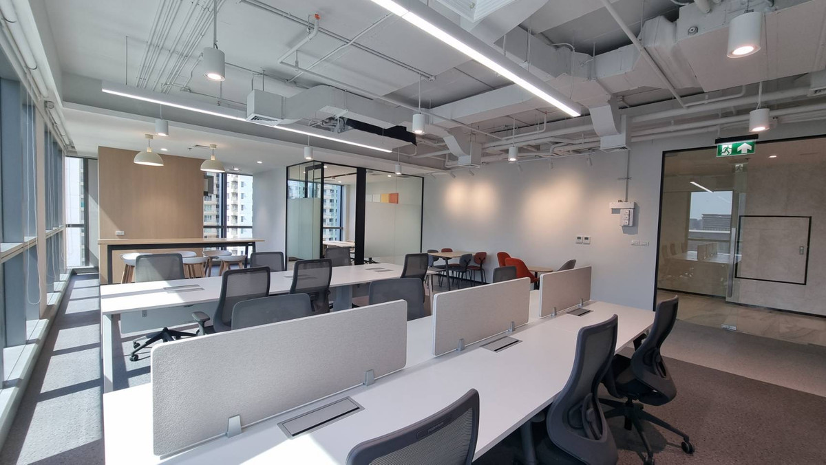 For RentOfficeRama9, Petchburi, RCA : Office for Rent (Fully decorated with furniture) – Rama 9 Area | Near MRT Rama 9