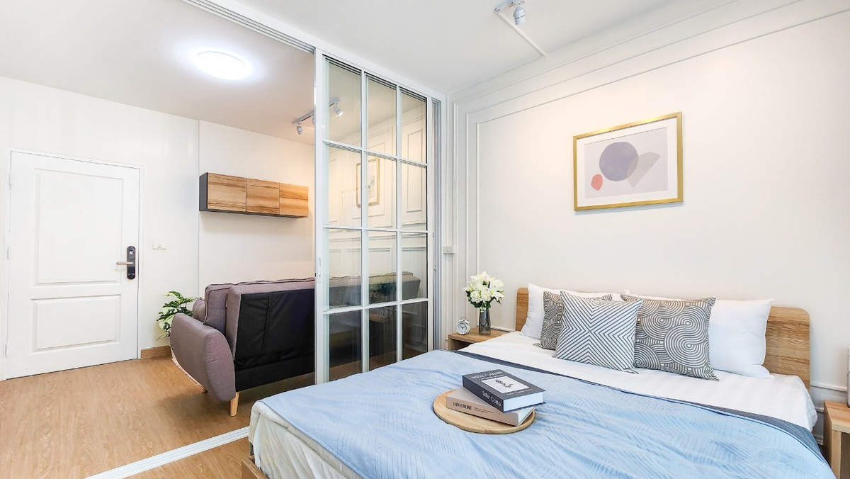 ขายคอนโดเสรีไทย-นิด้า :  The Niche ID Serithai (นิช ไอดี เสรีไทย-วงแหวน)  ❣️ 1 ห้องนอน  ❣️ ขนาด 28.24 ตรม