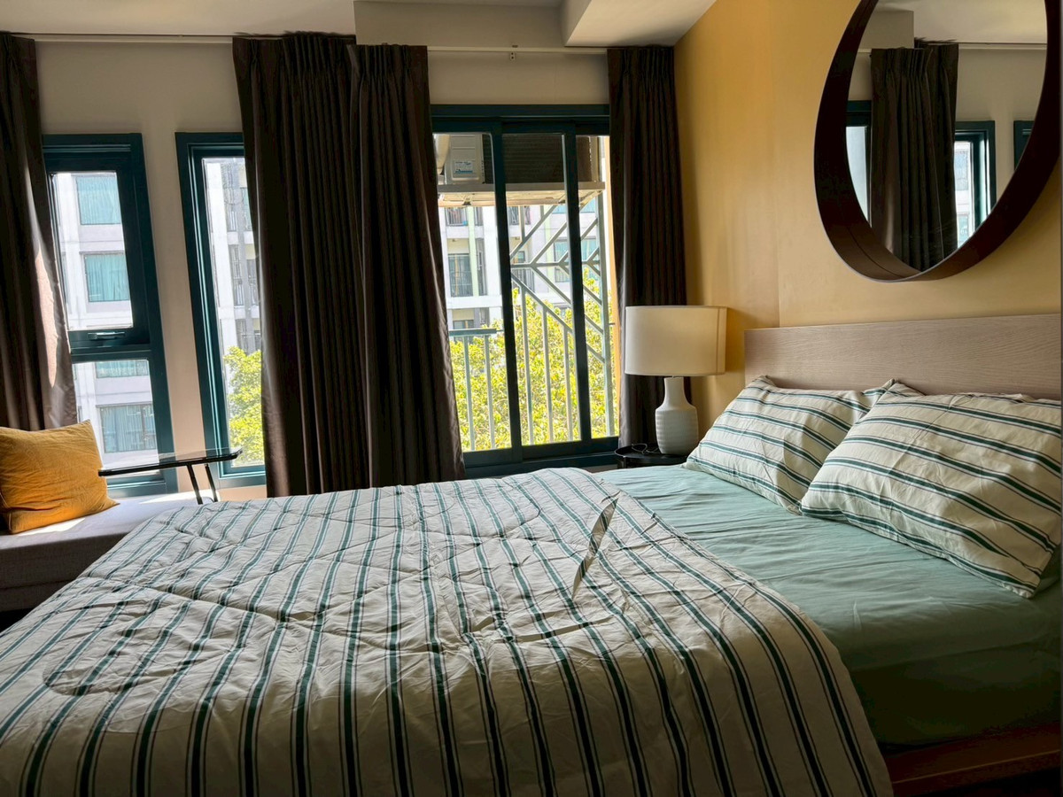 For RentCondoOnnut, Udomsuk : Condo for rent, The Base Sukhumvit 50, near BTS On Nut station, fully furnished, ready to move in. Complete furniture and electrical appliances