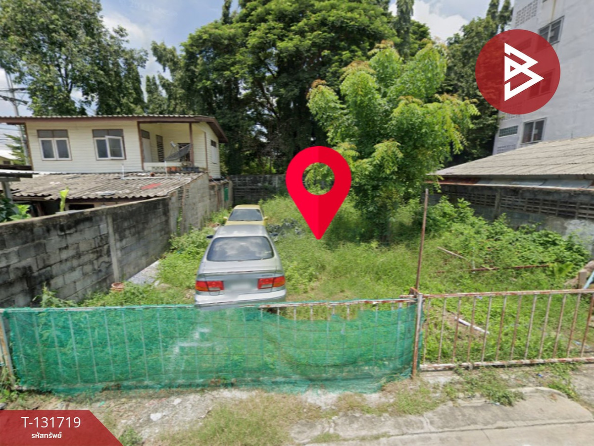 For SaleLandPattanakan, Srinakarin : Land for sale, area 49 sq m, Ramintra 46, Khan Na Yao, Bangkok